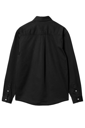 L/S Madison Shirt in twill di cotone nero CARHARTT WIP | I023339K02